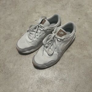 Nike Gray and White Athletic Shoes